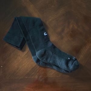 Long/High black Nike socks (dry fit)